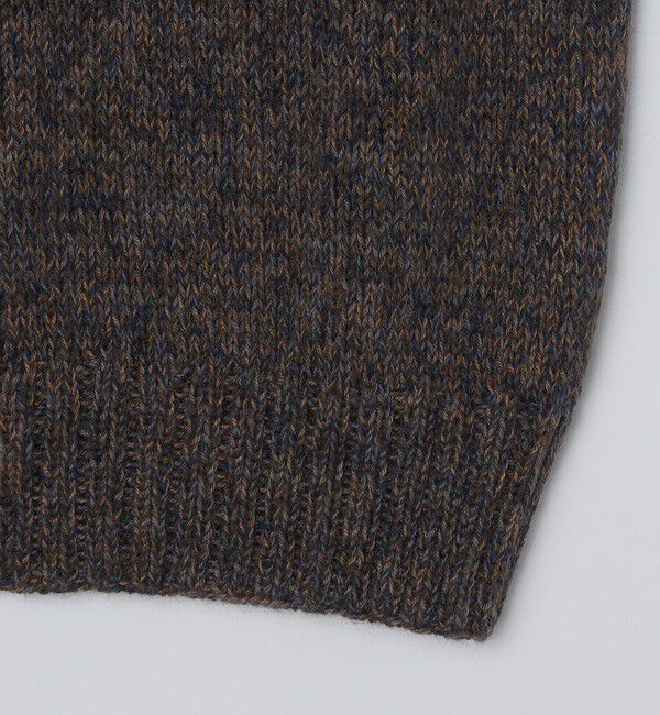 SHIPS「【SHIPS別注】knitbrary: アルパカ Vネック ニットベスト」|ベスト・ジレ|