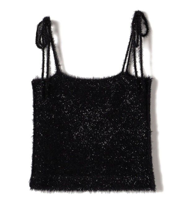 SHIPS for women「〈手洗い可能〉グリッター ラメ ビスチェ 24SS ◇」|ベスト・ジレ|
