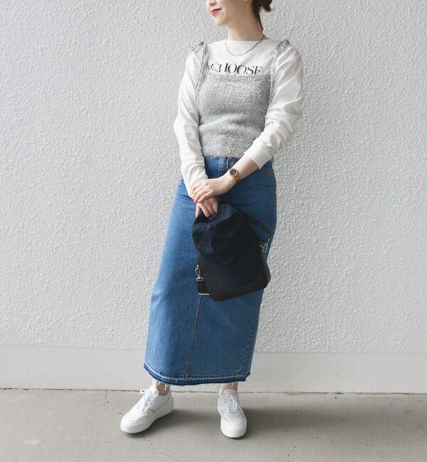SHIPS for women「〈手洗い可能〉グリッター ラメ ビスチェ 24SS ◇」|ベスト・ジレ|