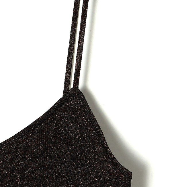 SHIPS for women「*〈手洗い可能〉ラメ ペプラム キャミソール 24SS ◇」|ベスト・ジレ|