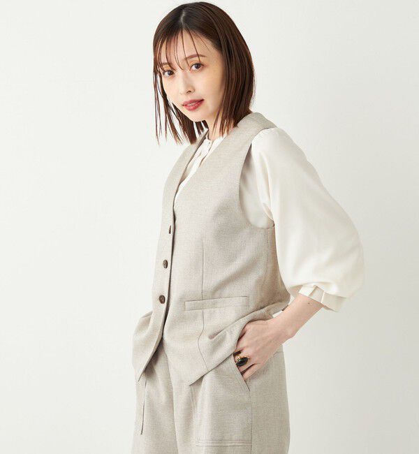 SHIPS Colors 「SHIPS Colors:〈洗濯機可能〉ベスト◇」|ベスト・ジレ|