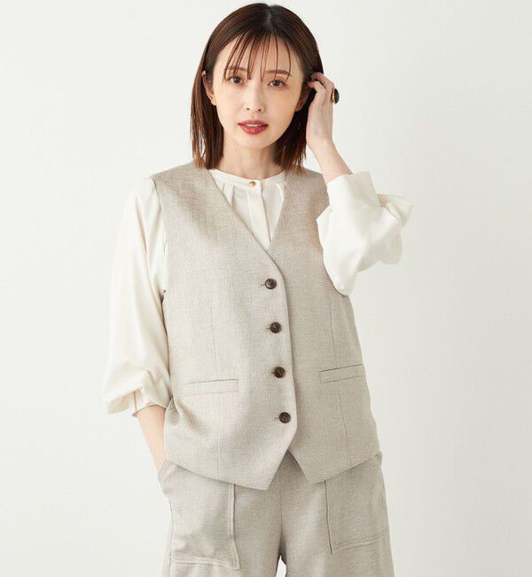 SHIPS Colors 「SHIPS Colors:〈洗濯機可能〉ベスト◇」|ベスト・ジレ|