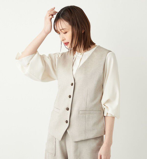 SHIPS Colors 「SHIPS Colors:〈洗濯機可能〉ベスト◇」|ベスト・ジレ|