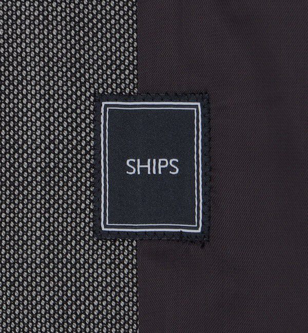 SHIPS「SHIPS: ラグジュアリー ドーメル バーズアイ ベスト」|ベスト・ジレ|