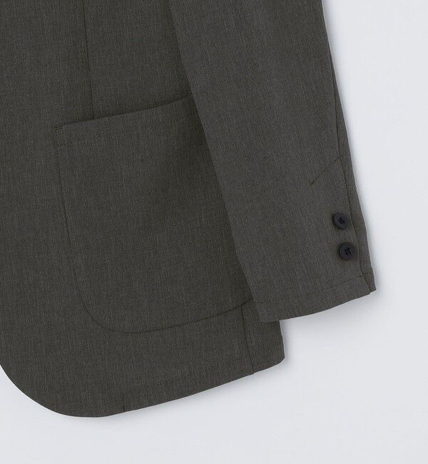 SHIPS「SHIPS:〈手洗い可能/セットアップ対応〉RIRANCHA(R) 2ボタン ジャケット」|テーラードジャケット|