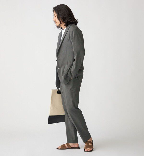 SHIPS「SHIPS:〈手洗い可能/セットアップ対応〉RIRANCHA(R) 2ボタン ジャケット」|テーラードジャケット|