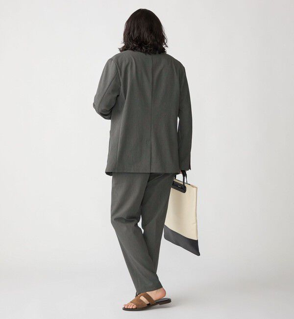 SHIPS「SHIPS:〈手洗い可能/セットアップ対応〉RIRANCHA(R) 2ボタン ジャケット」|テーラードジャケット|