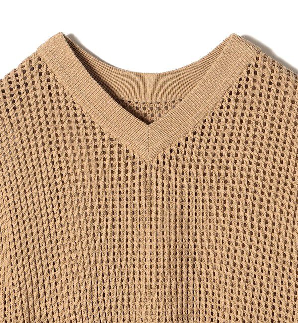 SHIPS for women「〈手洗い可能〉メッシュ 編み 前後 ２WAY ニット ベスト ◇」|ベスト・ジレ|