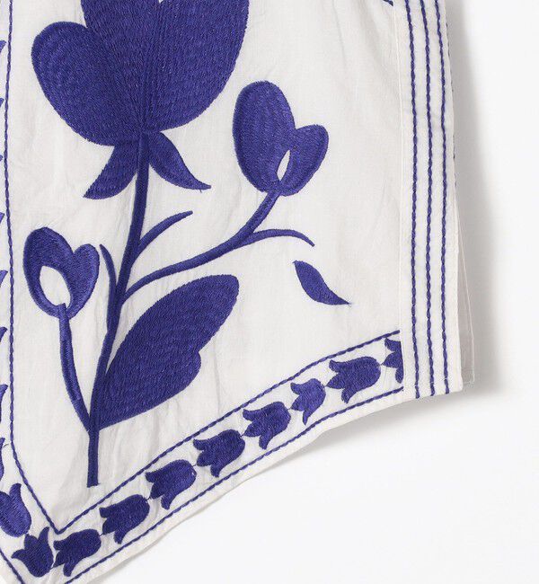 SHIPS Colors 「SHIPS Colors:〈手洗い可能〉エンブロイダリー ベスト」|ベスト・ジレ|