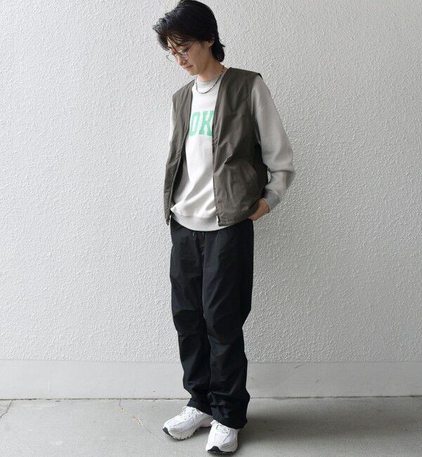 SHIPS any「SHIPS any: 〈洗濯機可能〉ダブルジップ アーバン ベスト［a-nylon］(セットアップ対応)◇」|ベスト・ジレ|