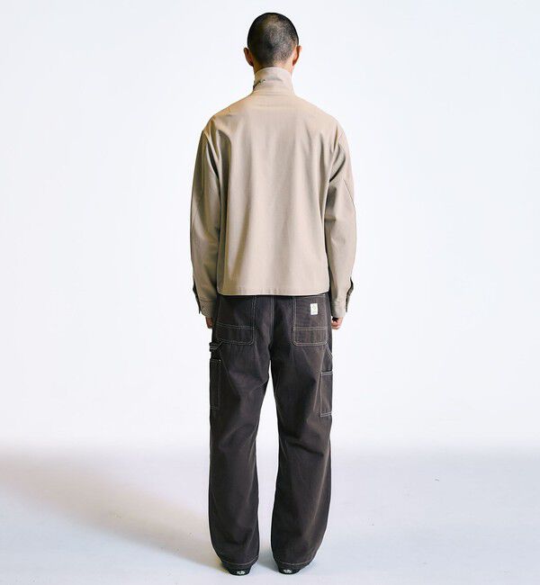 SHIPS「City Ambient Products: ウールライク ジップ ブルゾン (セットアップ対応)」|ブルゾン・スタジャン|