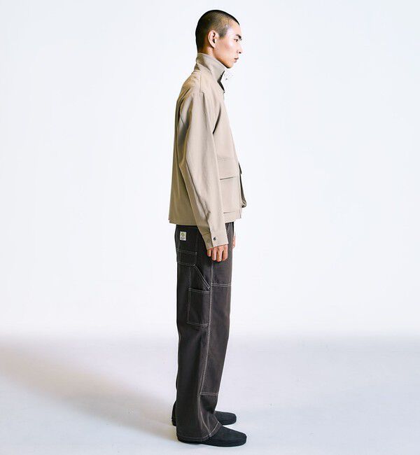 SHIPS「City Ambient Products: ウールライク ジップ ブルゾン (セットアップ対応)」|ブルゾン・スタジャン|