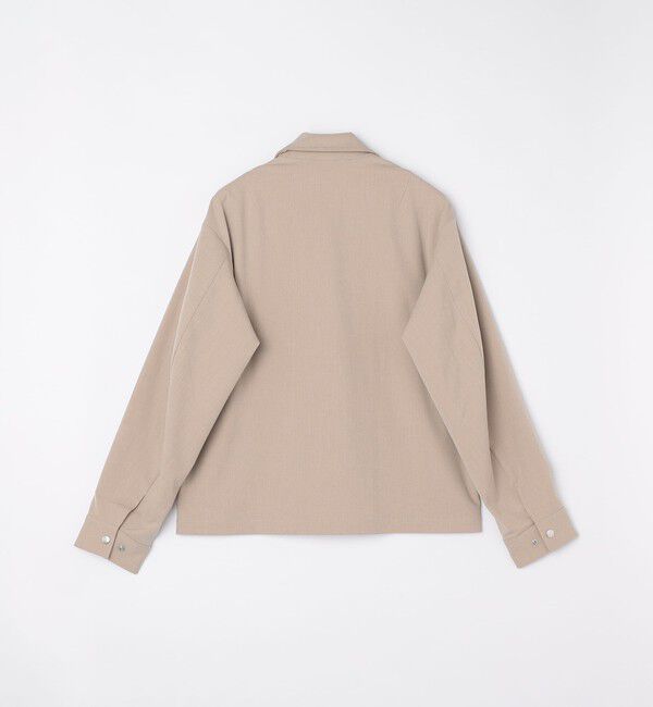 SHIPS「City Ambient Products: ウールライク ジップ ブルゾン (セットアップ対応)」|ブルゾン・スタジャン|