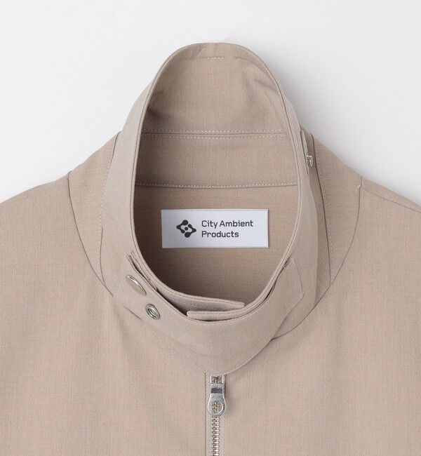 SHIPS「City Ambient Products: ウールライク ジップ ブルゾン (セットアップ対応)」|ブルゾン・スタジャン|