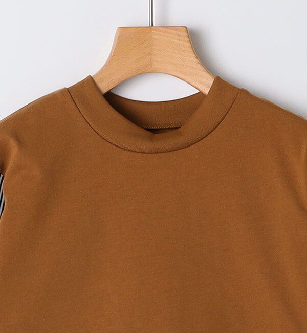 SHIPS KIDS「SHIPS KIDS:100～130cm / パターン 切替 長袖 TEE」|Tシャツ・カットソー|