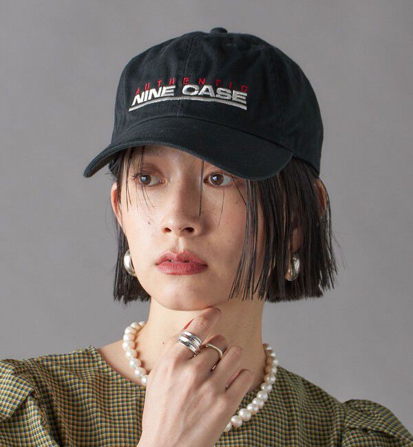 SHIPS for women「SHIPS NINE CASE:ロゴ キャップ」|キャップ・キャスケット|