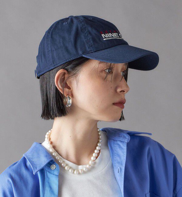 SHIPS for women「SHIPS NINE CASE:ロゴ キャップ」|キャップ・キャスケット|