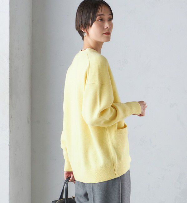 SHIPS for women「〈手洗い可能〉7G ウール カシミヤ Vネック カーディガン」|カーディガン|