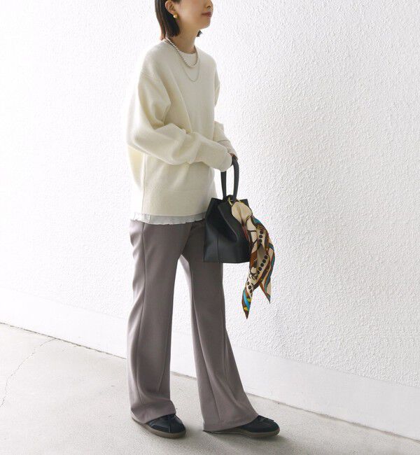 SHIPS for women「〈手洗い可能〉7G ウール カシミヤ ヘンリーネック 2WAY プルオーバー」|ニット・セーター|