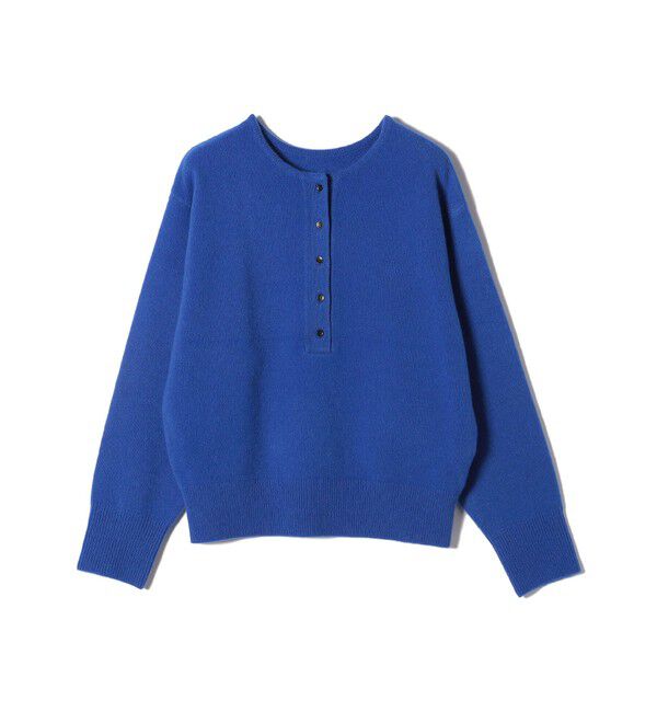 SHIPS for women「〈手洗い可能〉7G ウール カシミヤ ヘンリーネック 2WAY プルオーバー」|ニット・セーター|