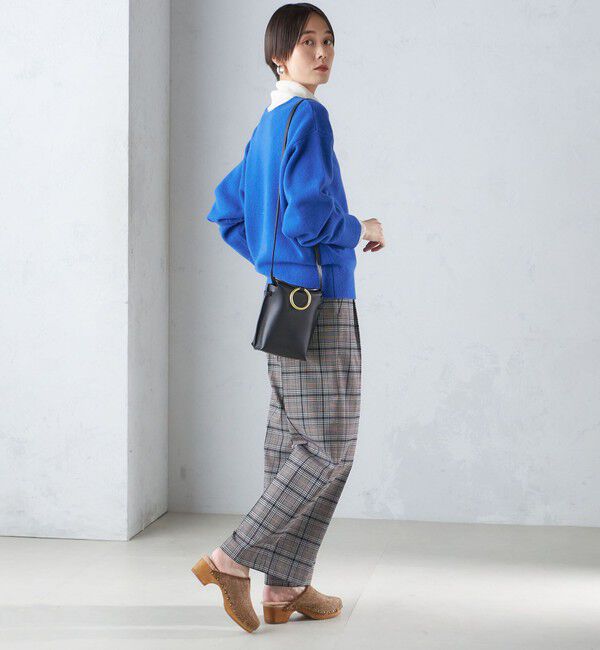 SHIPS for women「〈手洗い可能〉7G ウール カシミヤ ヘンリーネック 2WAY プルオーバー」|ニット・セーター|