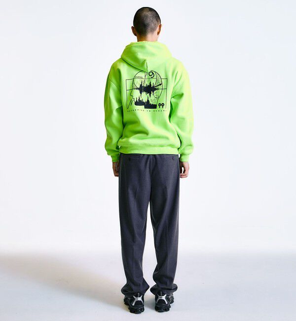 SHIPS「City Ambient Products: スプレープリント グラフィック プリント パーカー」|パーカー|