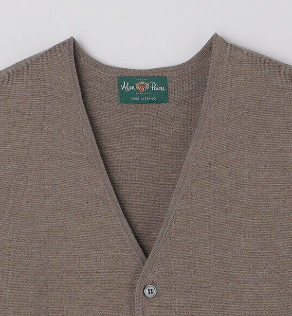 SHIPS「ALANPAINE: 14ゲージ メリノウール ベスト」|ベスト・ジレ|