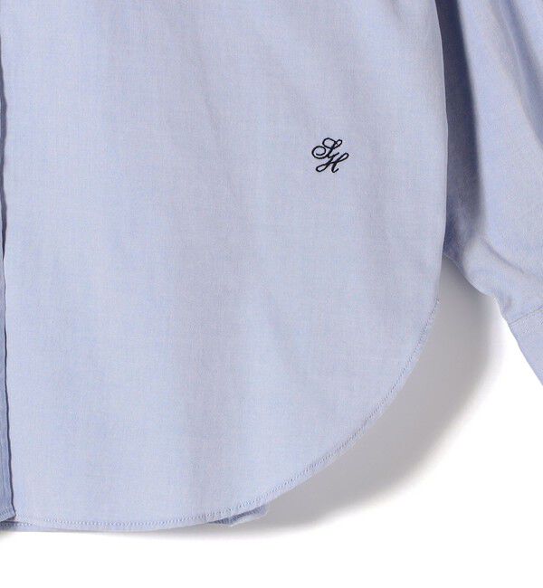 SHIPS for women「〈洗濯機可能〉ピン オックス 刺繍 シャツ」|シャツ・ブラウス|