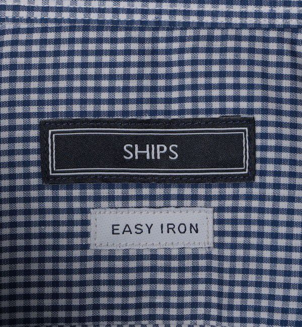 SHIPS「SHIPS: イージーアイロン ギンガムチェック イタリアンボタンダウンカラー シャツ」|シャツ・ブラウス|