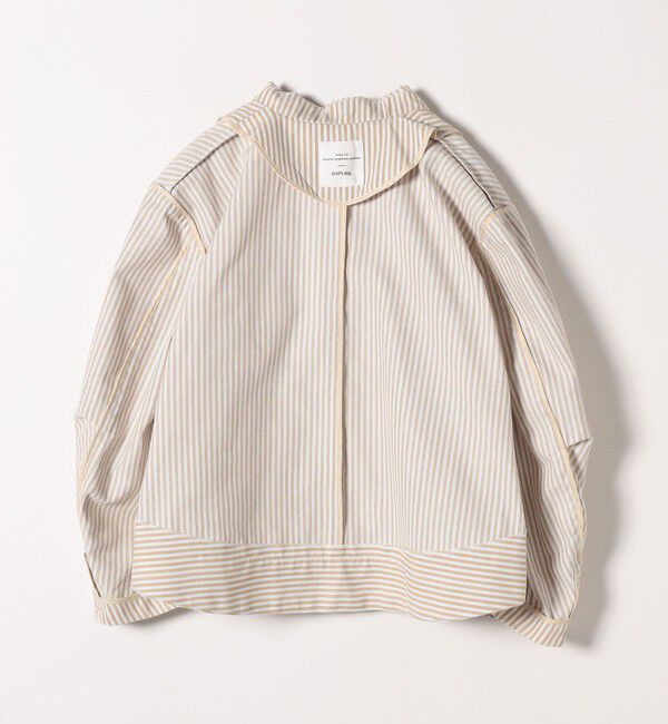 SHIPS any「SHIPS any:〈洗濯機可能〉ヒッコリー ショート テーラード ジャケット」|テーラードジャケット|