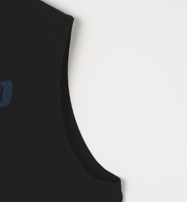 SHIPS any「【SHIPS any別注】prince:〈撥水/UVカット/遮熱〉ワンポイント ロゴ ナイロン ベスト(セットアップ対応)◇」|ベスト・ジレ|