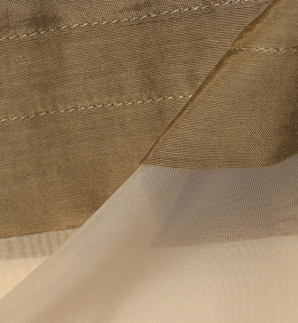 SHIPS for women「【WEB限定】〈手洗い可能〉シアー コンビ テーラード ベスト」|ベスト・ジレ|