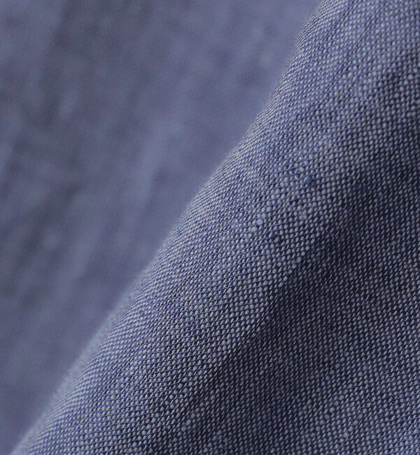 SHIPS「SHIPS: ウォッシュド リネン ソリッド シャツ」|シャツ・ブラウス|