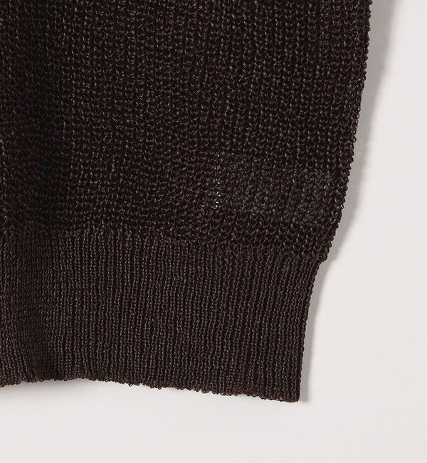 SHIPS any「SHIPS any:〈手洗い可能〉ギマ  ワイド フレンチ シアー ニット プルオーバー」|ニット・セーター|