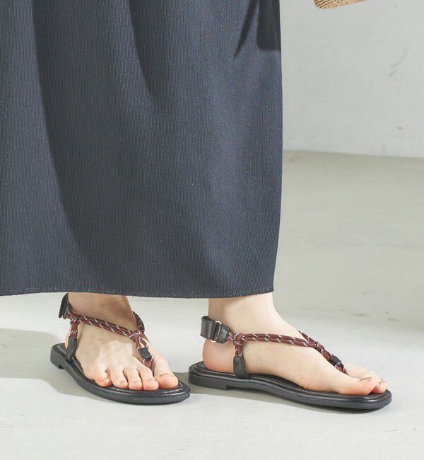 SHIPS for women「REMME:コード フリップ フロップ サンダル」|サンダル|