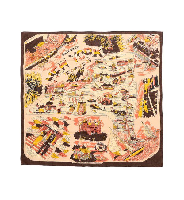 SHIPS for women「BINDU: スカーフ 100&times;100 25AW」|ストール|