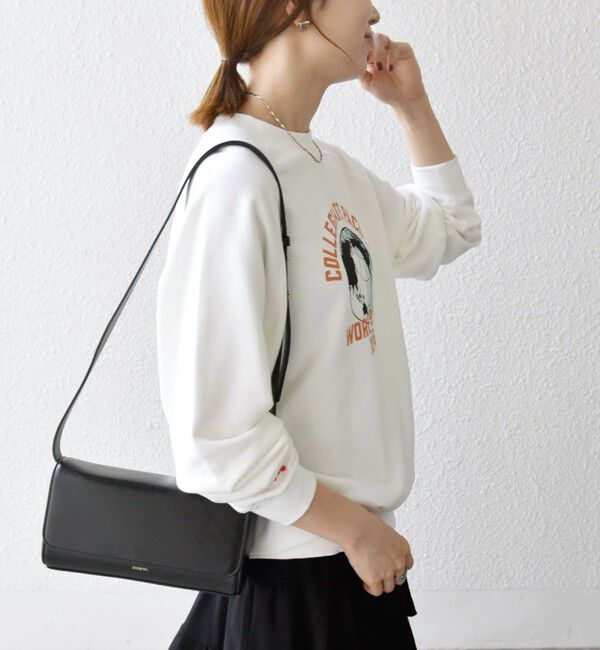 SHIPS any「【SHIPS any別注】Collegiate Pacific: ロゴ プリント ＆ 刺繍 スウェット 25AW」|スウェット・ジャージ|