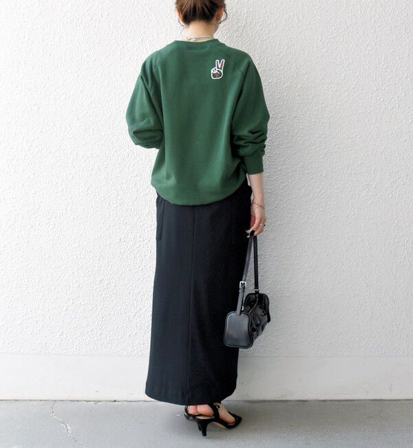 SHIPS any「【SHIPS any別注】Collegiate Pacific: ロゴ プリント ＆ 刺繍 スウェット 25AW」|スウェット・ジャージ|