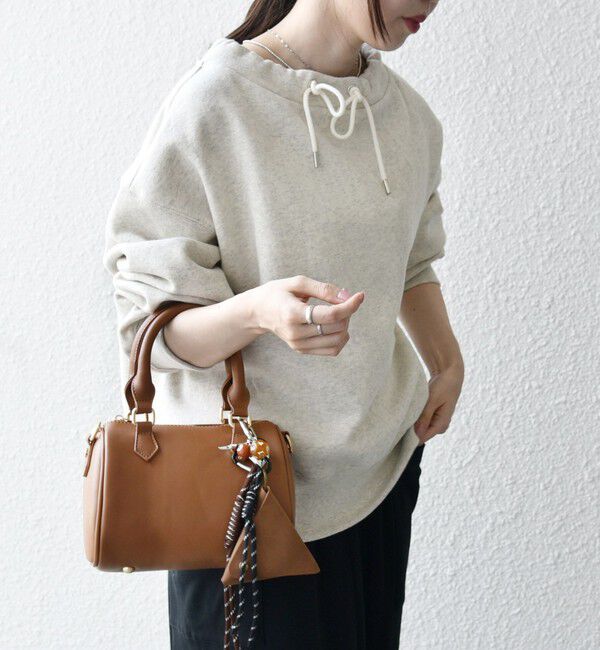 SHIPS any「SHIPS any:〈洗濯機可能〉USA コットン 裏起毛 ボトルネック プルオーバー」|スウェット・ジャージ|