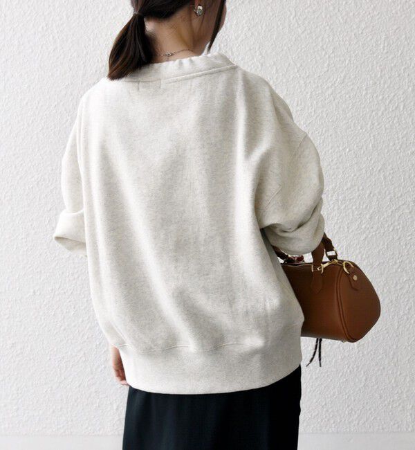 SHIPS any「SHIPS any:〈洗濯機可能〉USA コットン 裏起毛 ボトルネック プルオーバー」|スウェット・ジャージ|