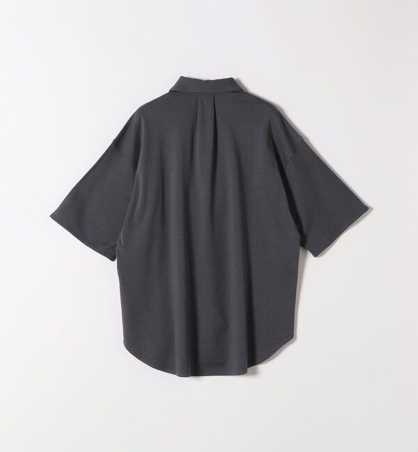 SHIPS any「SHIPS any:〈接触冷感/汗染み防止加工/洗濯機可能〉ジャージー ワイド シャツ」|シャツ・ブラウス|