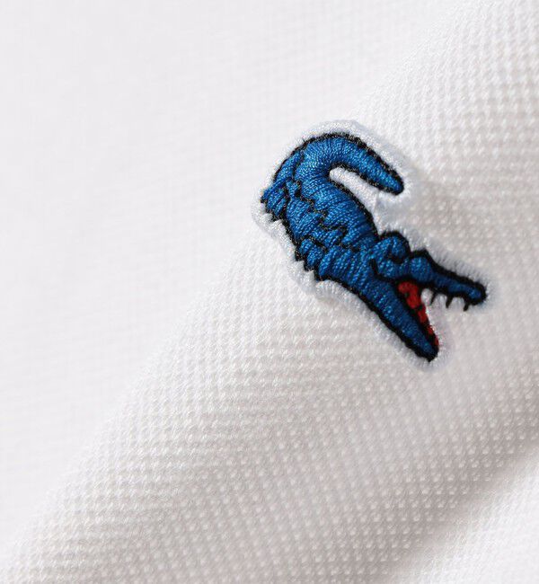 SHIPS any「【SHIPS any別注】LACOSTE:〈洗濯機可能〉ピケ クルーネック ロンT 25AW」|Tシャツ・カットソー|