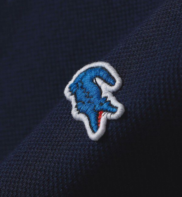 SHIPS any「【SHIPS any別注】LACOSTE:〈洗濯機可能〉ピケ クルーネック ロンT 25AW」|Tシャツ・カットソー|