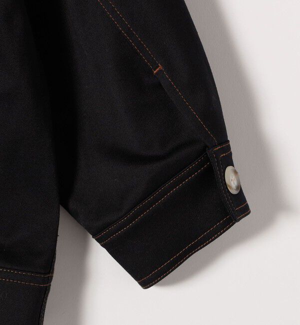 SHIPS any「SHIPS any:〈洗濯機可能〉チノ ステッチ ショート シャツ ジャケット」|ブルゾン・スタジャン|