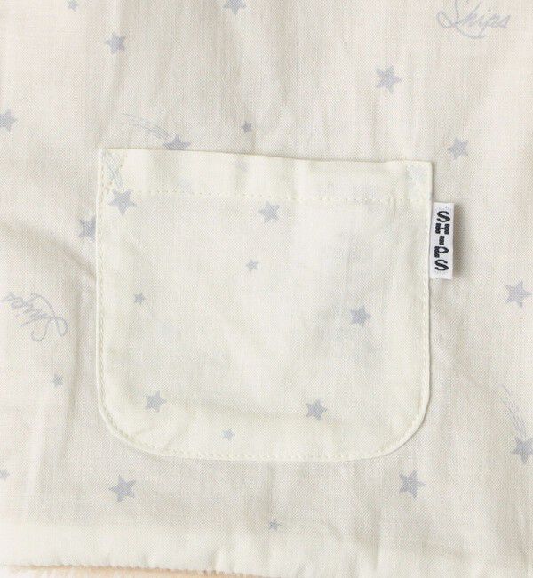 SHIPS KIDS「SHIPS KIDS:80～90cm / ベビー フェイクファー リバーシブル ベスト」|ベスト・ジレ|