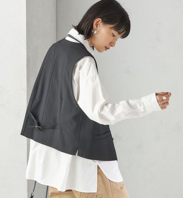 SHIPS for women「【SHIPS別注】oblada: 50th ANNIV ベスト」|ベスト・ジレ|