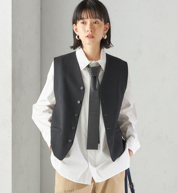 SHIPS for women「【SHIPS別注】oblada: 50th ANNIV ベスト」|ベスト・ジレ|