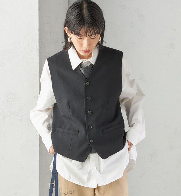 SHIPS for women「【SHIPS別注】oblada: 50th ANNIV ベスト」|ベスト・ジレ|