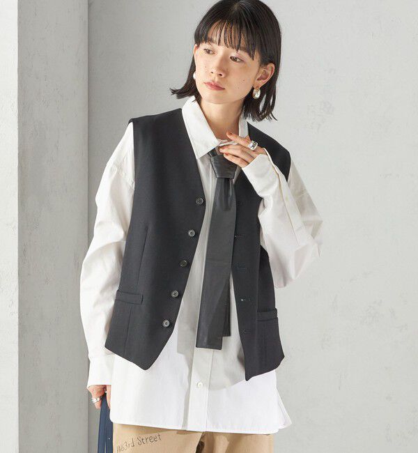 SHIPS for women「【SHIPS別注】oblada: 50th ANNIV ベスト」|ベスト・ジレ|