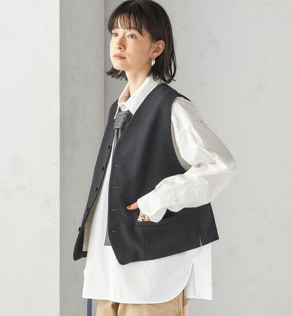 SHIPS for women「【SHIPS別注】oblada: 50th ANNIV ベスト」|ベスト・ジレ|